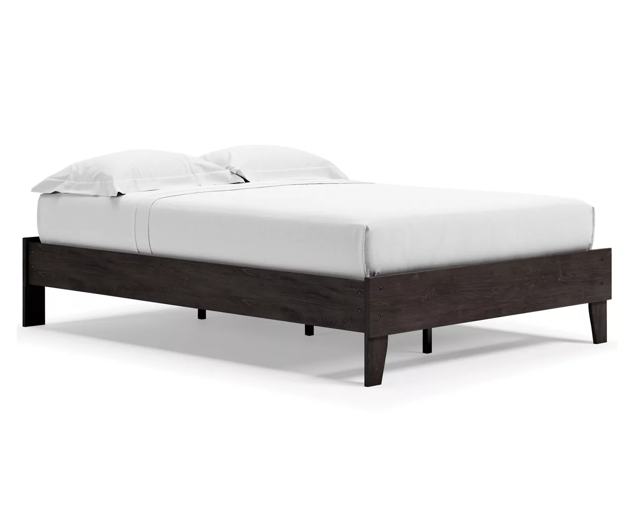 Piperton Black Full Platform Bed Base 4 Piperton Black Full Platform Bed Base - Image 2