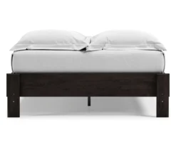Piperton Black Full Platform Bed Base 10 Piperton Black Full Platform Bed Base -DHP Sales Store 810591751 3