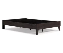 Piperton Black Full Platform Bed Base 11 Piperton Black Full Platform Bed Base -DHP Sales Store 810591751 5