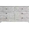 Paxberry Whitewash 6-Drawer Dresser -DHP Sales Store 810591798 2