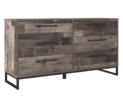 Signature Design By Ashley Neilsville 6-Drawer Dresser -DHP Sales Store 810591821 2 1