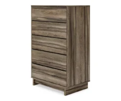 Shallifer Brown 5-Drawer Storage Chest -DHP Sales Store 810591841 1