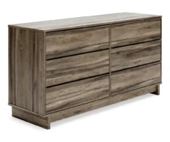 Shallifer Brown 6-Drawer Dresser -DHP Sales Store 810591842 3