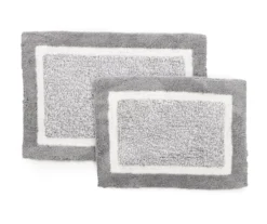 Border 2-Piece Bath Rug Set -DHP Sales Store 810594734 A0