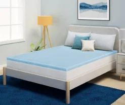 Serta Perfect Sleeper Easy Saver Blue 2" Memory Foam Topper -DHP Sales Store 810597382 4