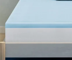 Serta Perfect Sleeper Easy Saver Blue 2" Memory Foam Topper -DHP Sales Store 810597382 5