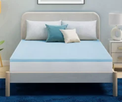Serta Perfect Sleeper Easy Saver Blue 2" Memory Foam Topper -DHP Sales Store 810597383 2