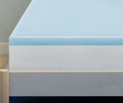 Serta Perfect Sleeper Easy Saver Blue 2" Memory Foam Topper -DHP Sales Store 810597383 5