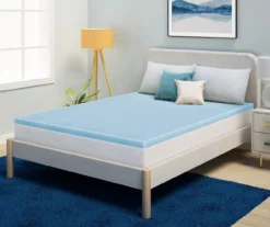 Serta Perfect Sleeper Easy Saver Blue 2" Memory Foam Topper -DHP Sales Store 810597384 4
