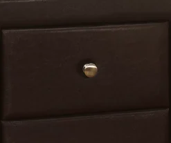 Monarch Faux Leather Nightstand -DHP Sales Store 810598393 A8