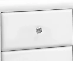 Monarch Faux Leather Nightstand -DHP Sales Store 810598394 A8