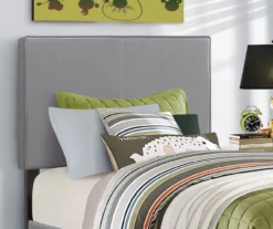 Monarch Faux Leather Twin Bed -DHP Sales Store 810598494 B8