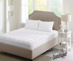 Montview White 3M Microfiber Mattress Pad -DHP Sales Store 810598602 810598603 810598604 810598605 810598606 2