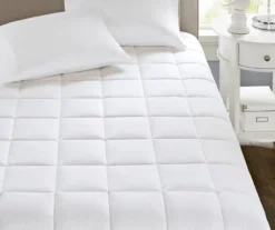 Montview White 3M Microfiber Mattress Pad -DHP Sales Store 810598602 810598603 810598604 810598605 810598606 3