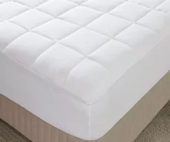 Montview White 3M Microfiber Mattress Pad -DHP Sales Store 810598602 810598603 810598604 810598605 810598606 4
