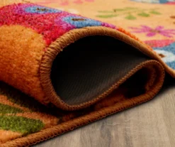 Animal Toss Orange & Multi-Color Area Rug, (5' X 8') 19 Animal Toss Orange & Multi-Color Area Rug, (5' X 8') -DHP Sales Store 810599188 A8 5