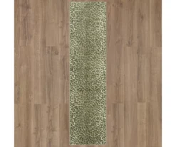 Gray & Tan Leopard Print Area Rug, (4' X 6') 12 Gray & Tan Leopard Print Area Rug, (4' X 6') -DHP Sales Store 810599769 A0 2