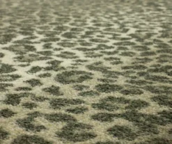 Gray & Tan Leopard Print Area Rug, (4' X 6') 13 Gray & Tan Leopard Print Area Rug, (4' X 6') -DHP Sales Store 810599769 A8 3