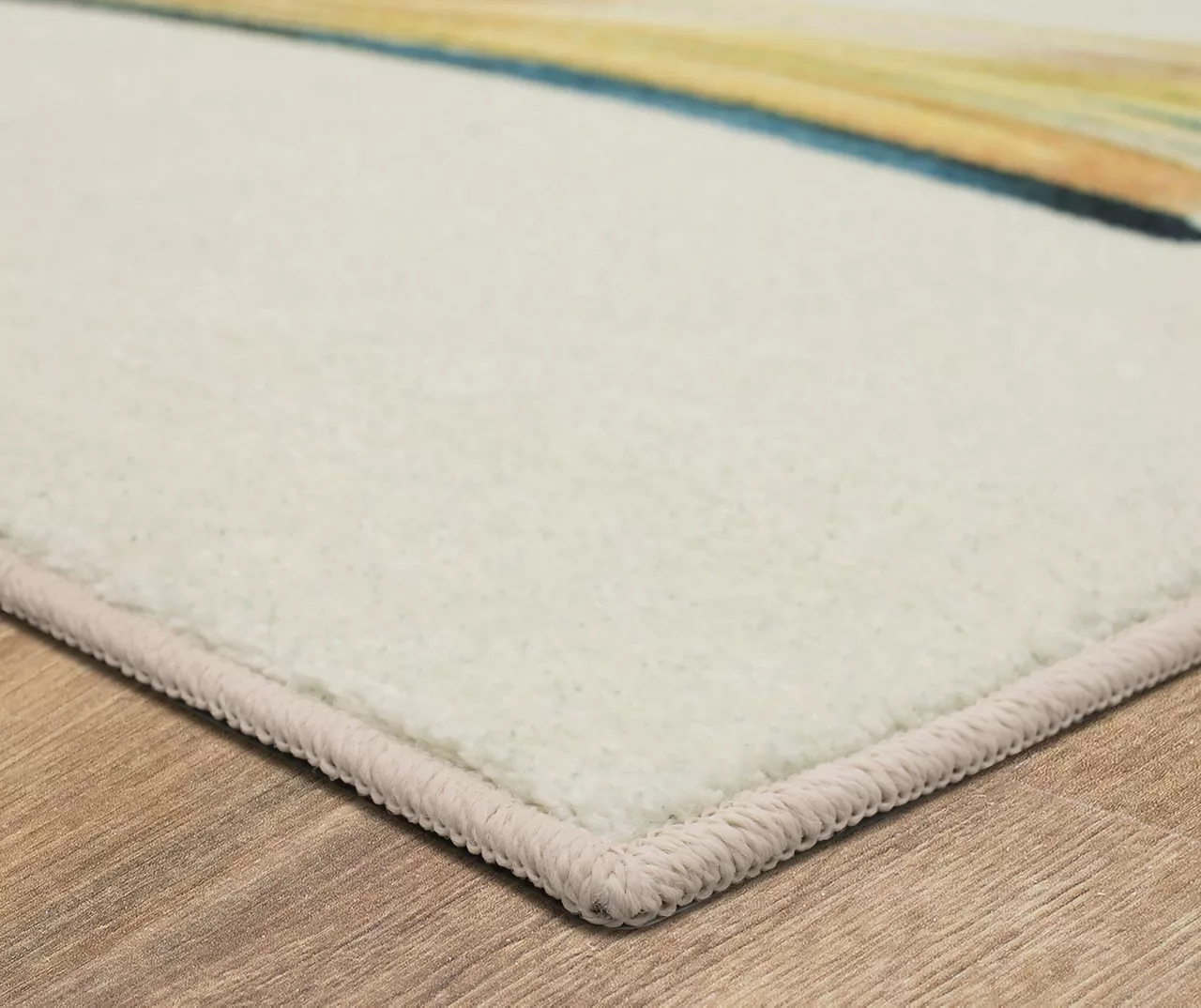 Tell Me A Story Ivory & Blue Area Rug, (8' X 10') 4 Tell Me A Story Ivory & Blue Area Rug, (8' X 10') - Image 2