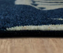 Navy & Beige Sailboats Area Rug, (5' X 8') -DHP Sales Store 810599834 A8 4
