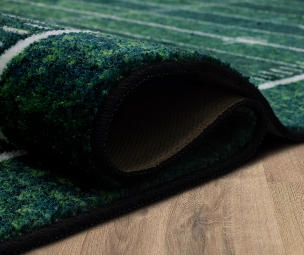 Green Football Yards Area Rug 11 Green Football Yards Area Rug - Image 9