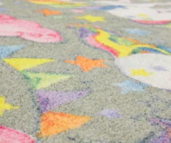 Mohawk Unicorn Wish Gray Multi-Color Area Rug -DHP Sales Store 810599892 A8 3