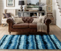 Mohawk Imprint Navy & White Abstract Area Rug -DHP Sales Store 810599941 A0 3