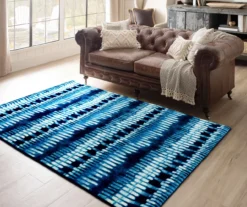 Mohawk Imprint Navy & White Abstract Area Rug -DHP Sales Store 810599941 A0 4