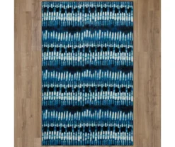 Mohawk Imprint Navy & White Abstract Area Rug -DHP Sales Store 810599942 A0 2