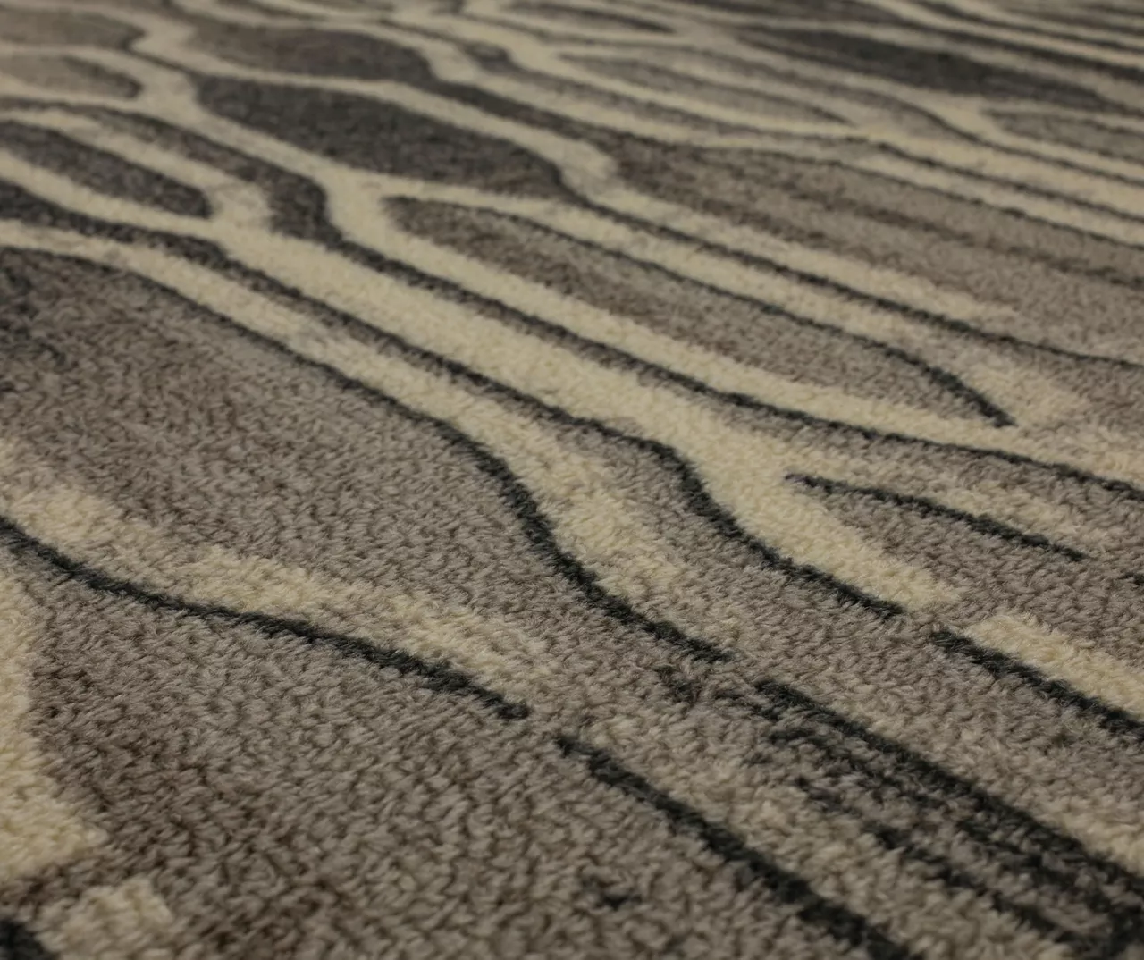 Oaklane Gray & Beige Geo Stripe Area Rug, (2' X 8') 7 Oaklane Gray & Beige Geo Stripe Area Rug, (2' X 8') - Image 5