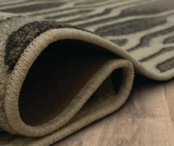 Oaklane Gray & Beige Geo Stripe Area Rug, (7' 6" X 10') 13 Oaklane Gray & Beige Geo Stripe Area Rug, (7' 6" X 10') -DHP Sales Store 810600269 A8 5