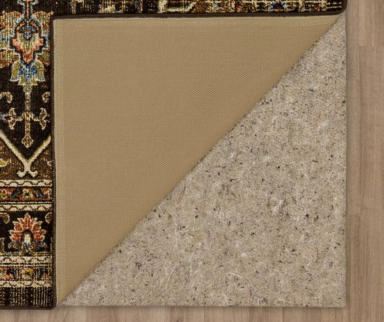 Adelphi Brown Ornamental Floral Area Rug, (2' X 8') 5 Adelphi Brown Ornamental Floral Area Rug, (2' X 8') - Image 3