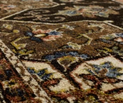 Adelphi Brown Ornamental Floral Area Rug, (2' X 8') 14 Adelphi Brown Ornamental Floral Area Rug, (2' X 8') -DHP Sales Store 810600271 A8 3