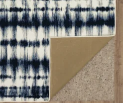 Renly Navy & White Abstract Tie-Dye Area Rug, (7.5' X 10') 10 Renly Navy & White Abstract Tie-Dye Area Rug, (7.5' X 10') -DHP Sales Store 810600279 A8 2
