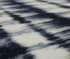 Renly Navy & White Abstract Tie-Dye Area Rug, (7.5' X 10') 11 Renly Navy & White Abstract Tie-Dye Area Rug, (7.5' X 10') -DHP Sales Store 810600279 A8 3