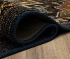 Eason Brown & Navy Ornamental Accent Rug, (20" X 34") -DHP Sales Store 810600282 A8 5