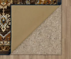 Eason Brown & Navy Ornamental Area Rug, (2' X 8') 12 Eason Brown & Navy Ornamental Area Rug, (2' X 8') -DHP Sales Store 810600283 A8 2