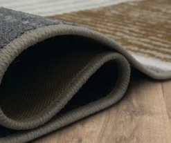 Mohawk Rain Creek Blue & Brown Line Geometric Area Rug -DHP Sales Store 810600292 A8 5