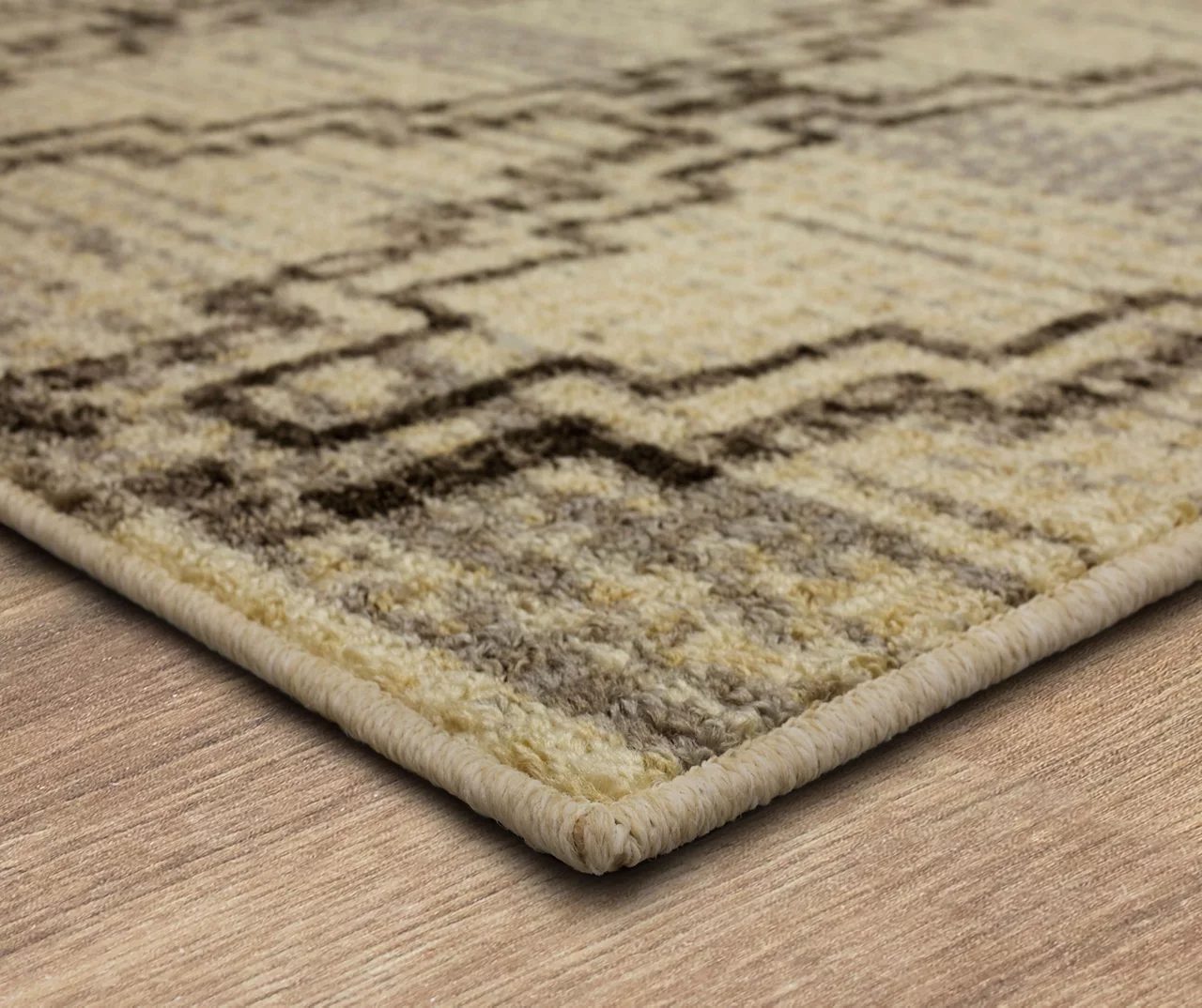 Ronson Gray & Beige Geometric Area Rug, (7.5' X 10') 4 Ronson Gray & Beige Geometric Area Rug, (7.5' X 10') - Image 2