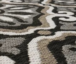 Waterside Dark Gray & Taupe Geometric Outdoor Area Rug, (8' X 10') -DHP Sales Store 810600321 A8 3