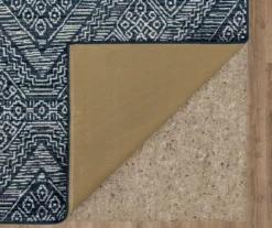 Mohawk Blue & White Geometric Diamond Area Rug 34 Mohawk Blue & White Geometric Diamond Area Rug -DHP Sales Store 810600376 A8 2