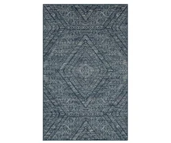 Mohawk Blue & White Geometric Diamond Area Rug 24 Mohawk Blue & White Geometric Diamond Area Rug -DHP Sales Store 810600377 A0 1