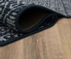 Blue & White Geometric Diamond Area Rug, (5' X 8') 19 Blue & White Geometric Diamond Area Rug, (5' X 8') -DHP Sales Store 810600377 A8 5