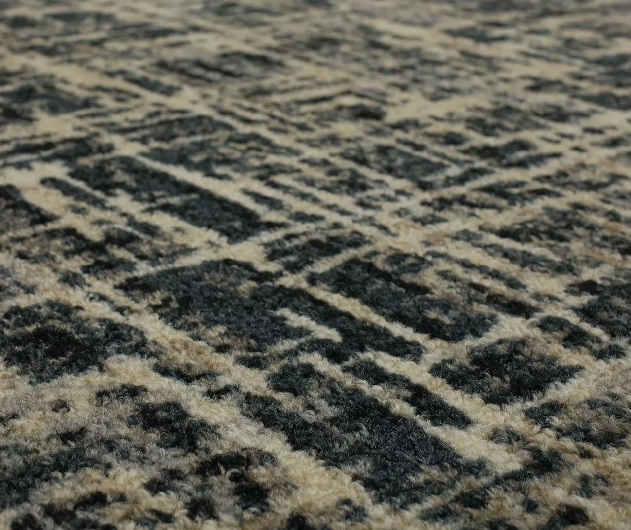 Gunnison Black & Beige Crosshatch Area Rug, (2' X 8') 7 Gunnison Black & Beige Crosshatch Area Rug, (2' X 8') - Image 5
