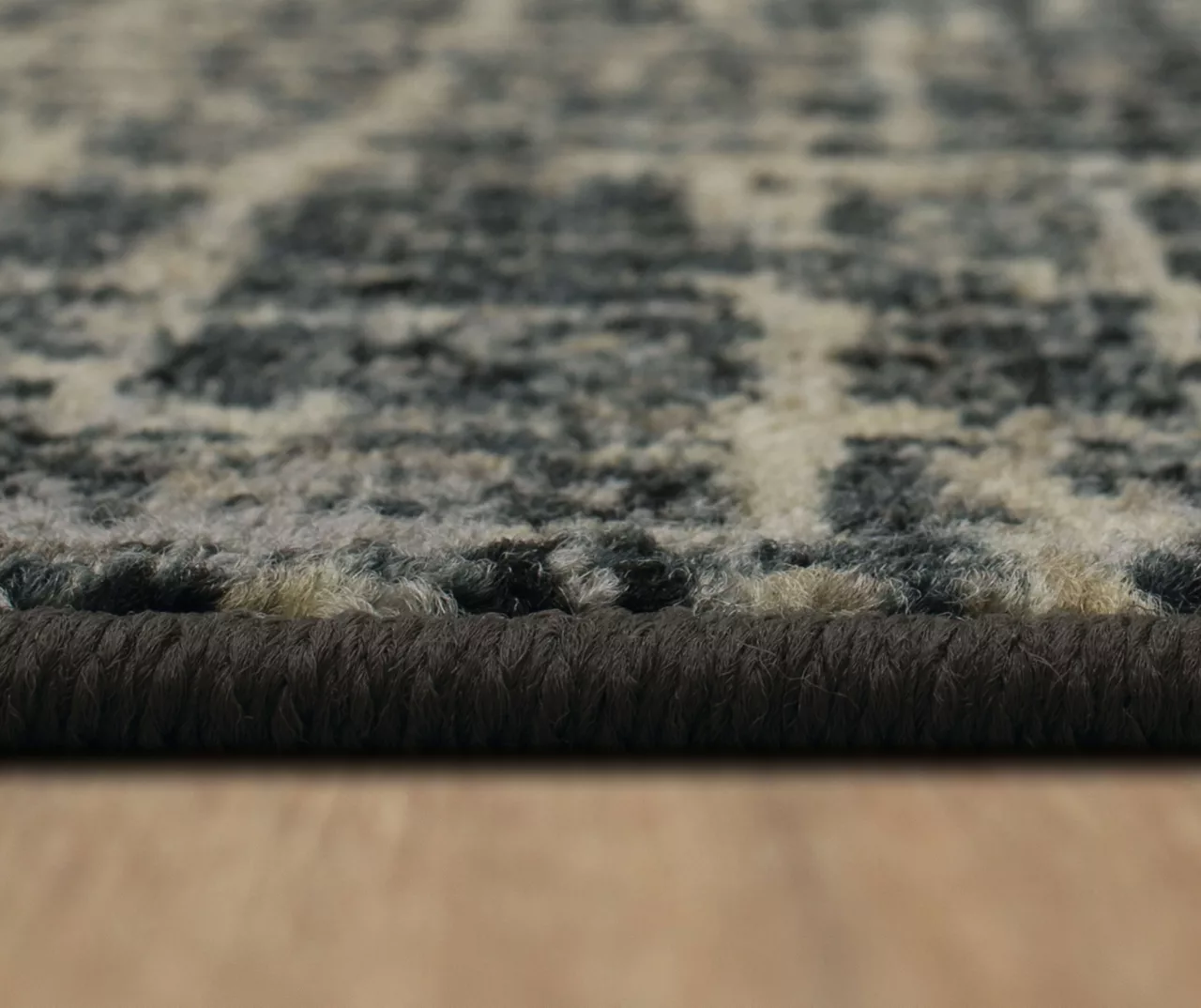 Gunnison Black & Beige Crosshatch Area Rug, (2' X 8') 9 Gunnison Black & Beige Crosshatch Area Rug, (2' X 8') - Image 7