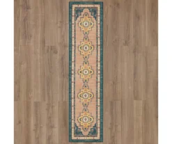 Coeus Green & Beige Ornamental Area Rug, (2' X 8') -DHP Sales Store 810600401 A0 2 1