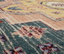 Coeus Green & Beige Ornamental Area Rug, (2' X 8') -DHP Sales Store 810600401 A8 3 1