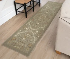 Heatherglen Gray & Beige Ornamental Floral Area Rug, (2' X 8') 14 Heatherglen Gray & Beige Ornamental Floral Area Rug, (2' X 8') -DHP Sales Store 810600441 A0 3 1