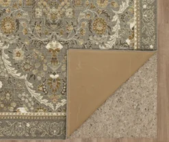Heatherglen Gray & Beige Ornamental Floral Area Rug, (2' X 8') 13 Heatherglen Gray & Beige Ornamental Floral Area Rug, (2' X 8') -DHP Sales Store 810600441 A8 2 1