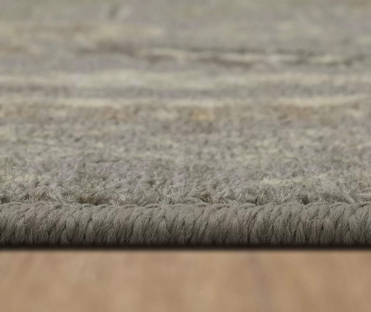 Heatherglen Gray & Beige Ornamental Floral Area Rug, (2' X 8') 9 Heatherglen Gray & Beige Ornamental Floral Area Rug, (2' X 8') - Image 7